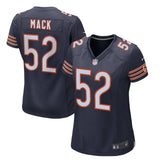Women's Chicago Bears Khalil Mack Nike Navy Game Jersey - Pro Jersey Sports