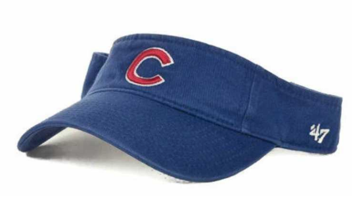 Chicago Cubs Royal Clean Up Visor By '47 Brand