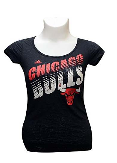 Chicago Bulls Womens Night Out Burn Out Tee
