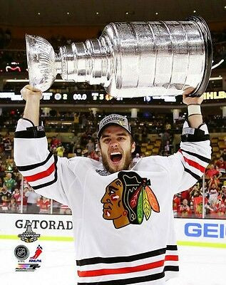 Miklas Hjalmarsson Chicago Blackhawks 2013 Stanley Cup Champions Raising Of The Cup Photo