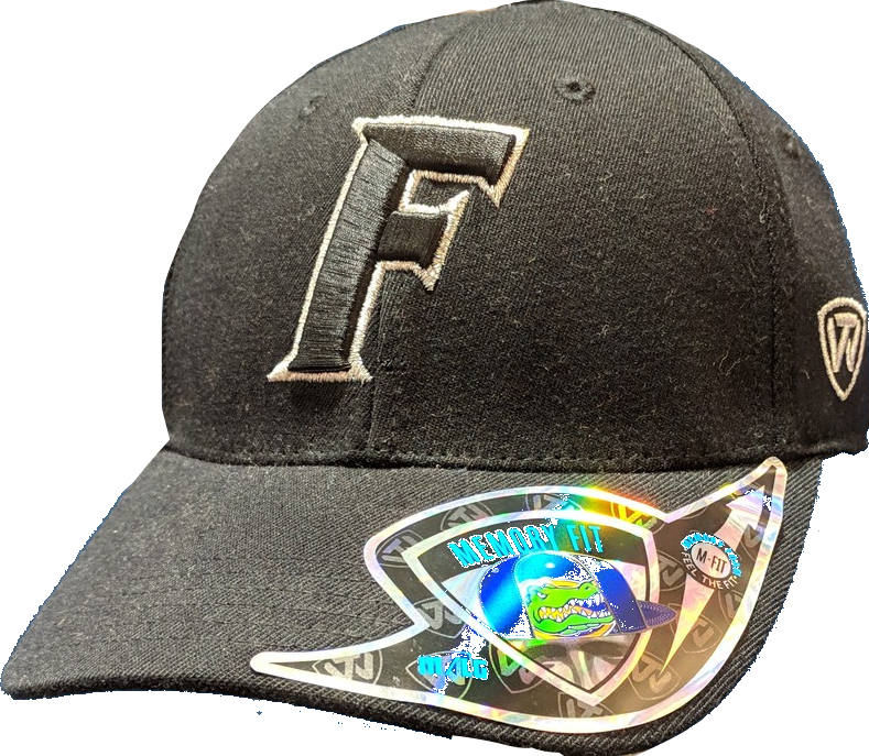 Mens NCAA Florida Gators B.A.F. Black Memory Fit Hat