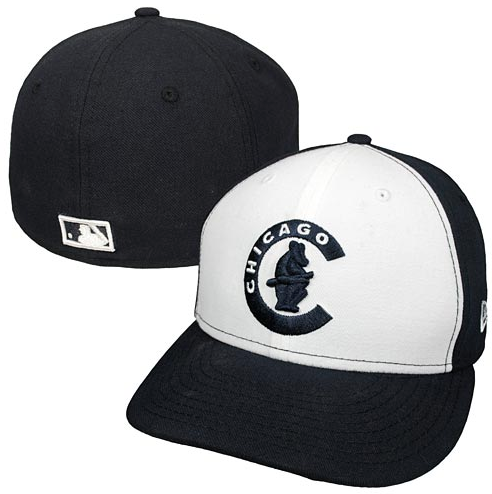 Cubs 1908 White Panel 59FIFTY Low Crown Fitted Cap By New Era