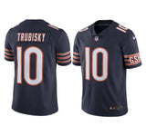 Men's Chicago Bears Mitchell Trubisky Nike Navy Vapor Untouchable Limited Player Jersey - Pro Jersey Sports