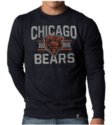 Men's Chicago Bears Fall Navy Scrum Long Sleeve Tee - Pro Jersey Sports