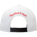 Men's Portland Trail Blazers 2 Tone White/Black Mitchell & Ness Snapback Hat - Pro Jersey Sports