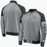 Mens Chicago Bulls Hyper Stride Track Jacket By Majestic - Pro Jersey Sports