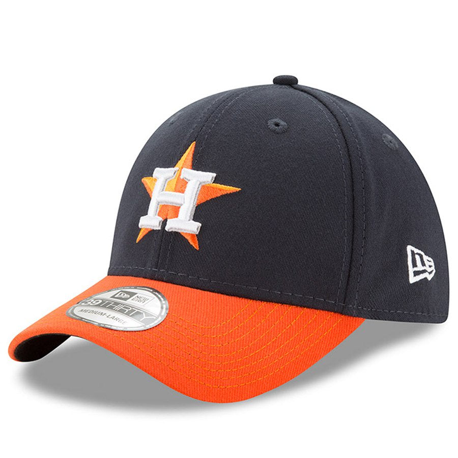 Men's Houston Astros New Era Navy/Orange MLB Team Classic 39THIRTY Flex Hat