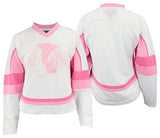 Chicago Blackhawks Pink/White Girls Infant Jersey (12-24 months) - Pro Jersey Sports