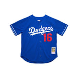 Men's Los Angeles Dodgers Hideo Nomo Mitchell & Ness Royal Cooperstown Collection Mesh Batting Practice Jersey - Pro Jersey Sports