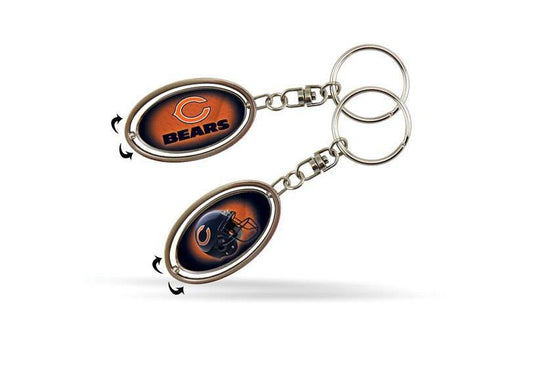 CHICAGO BEARS SPINNER KEYCHAIN - Pro Jersey Sports