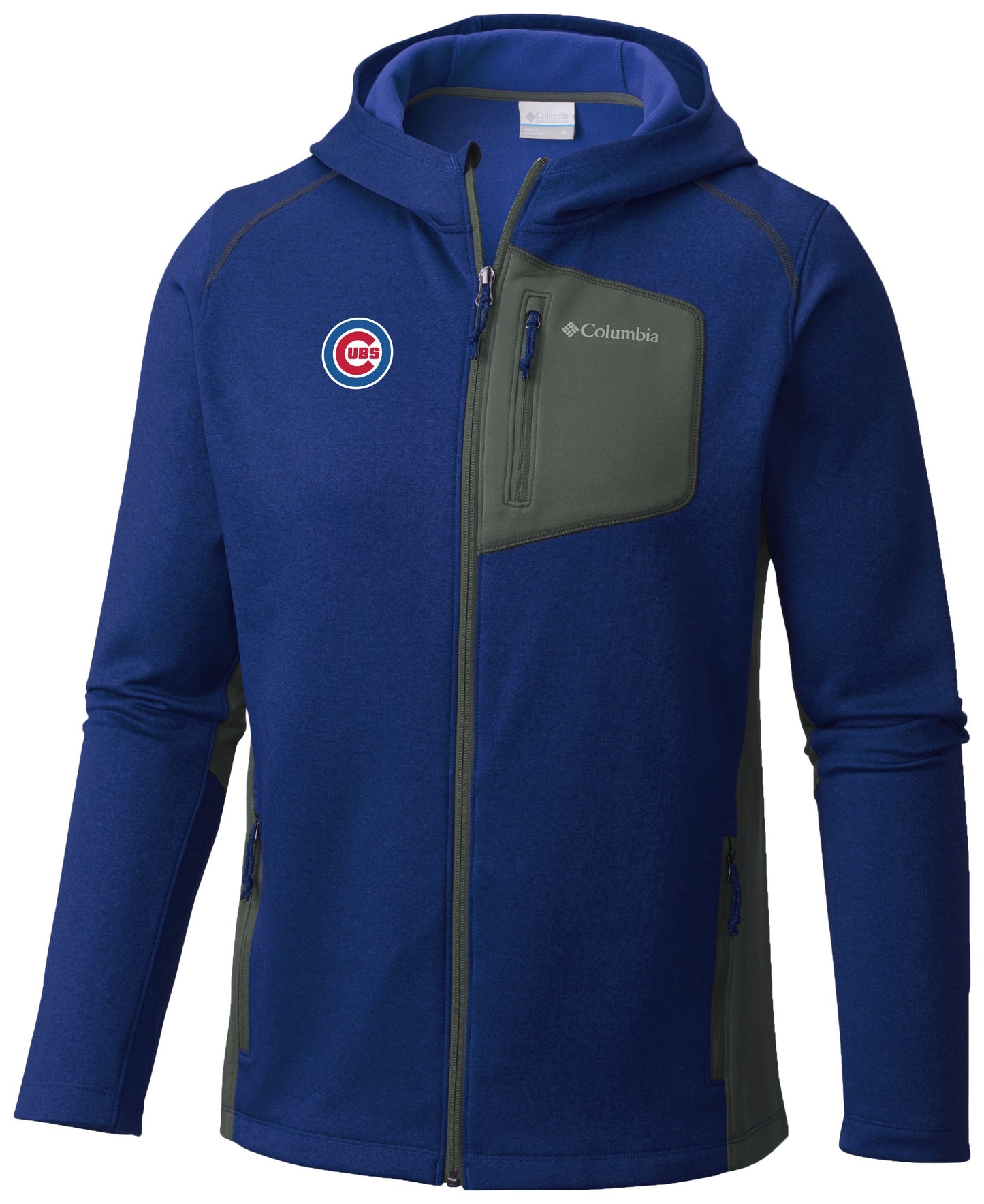 Men's Columbia Chicago Cubs Jackson Creek Full-Zip Hoodie Jacket