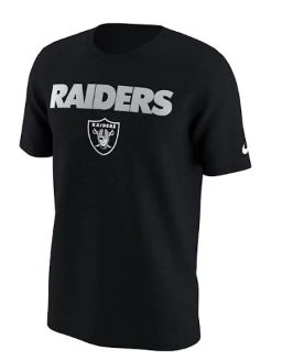 NFL Las Vegas Raiders Nike NFL Men's Lockup T-Shirt