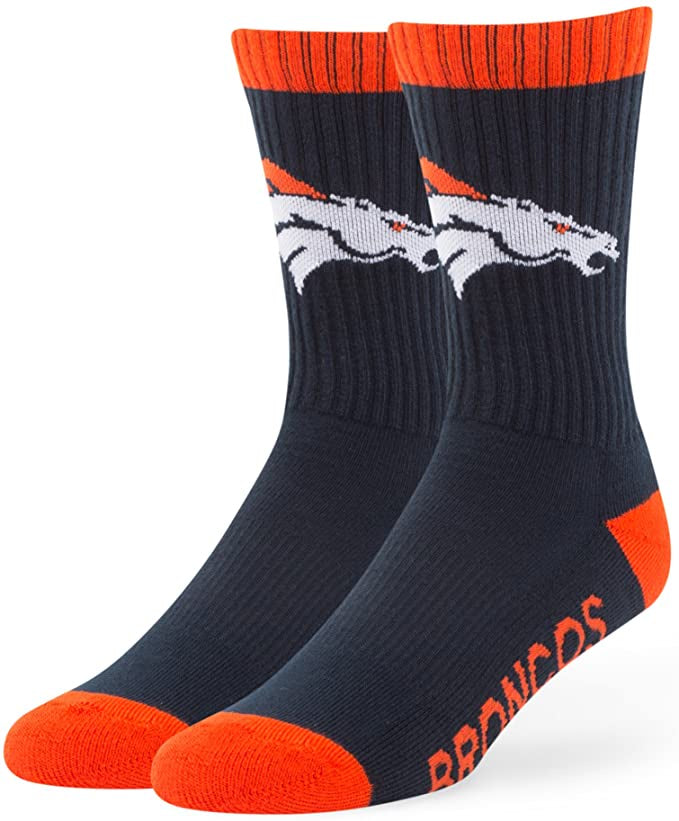 Denver Broncos Bolt Socks by '47 Brand