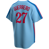 Men's Montreal Expos Vladimir Guerrero Nike Light Blue Road Cooperstown Collection Team Jersey - Pro Jersey Sports