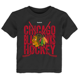 Child Chicago Blackhawks Cross Stix Tee By Reebok - Pro Jersey Sports