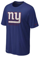New York Giants Adult Alternate Legend Elite Logo Dri Fit Tee - Pro Jersey Sports