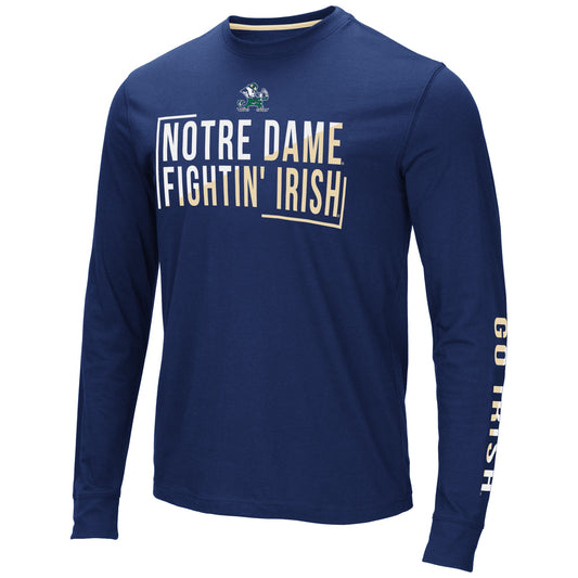 Mens Notre Dame Fighting Irish Lutz Long Sleeve Tee