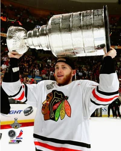 Patrick Kane Chicago Blackhawks 2013 Stanley Cup Champions Raising Of The Cup Photo