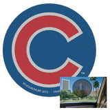 Chicago Cubs Wincraft MLB Perforated Vinyl Decal 12" x 12" - Pro Jersey Sports