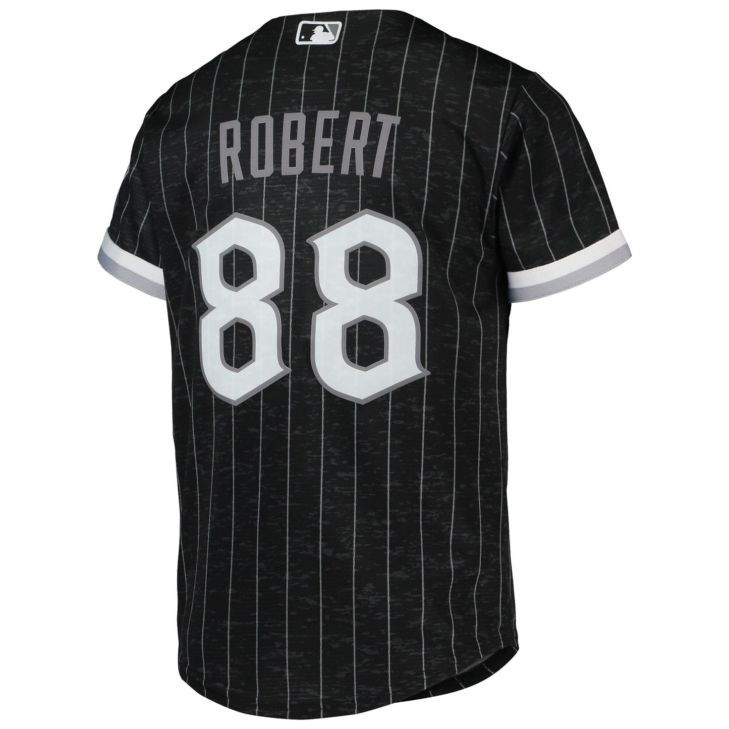Youth Chicago White Sox Luis Robert Nike Black/Anthracite City Connect Replica Player Jersey