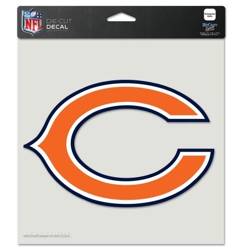 CHICAGO BEARS Perfect Cut Color Decal 8" x 8" - Pro Jersey Sports