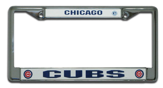 Chicago Cubs Chrome Frame - Pro Jersey Sports