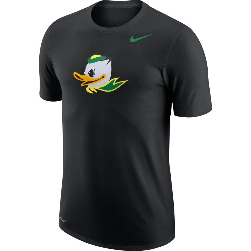 Mens Oregon Ducks Black Nike College Dri-Fit Tee