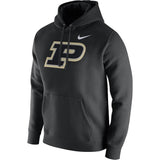 Purdue Boilermakers Nike Club Fleece Pullover Hoodie – Black - Pro Jersey Sports