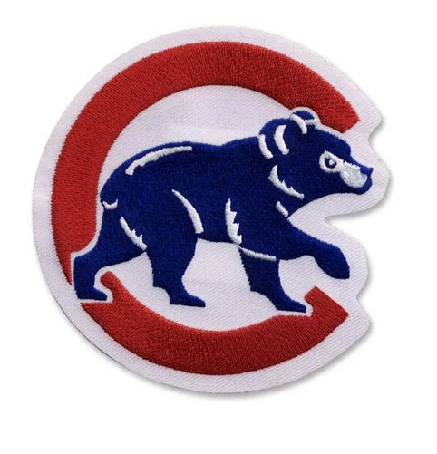 Chicago Cubs Home Jersey Sleeve Logo "Walking Bear" Patch