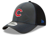 Chicago Cubs Flashed Front Neo 2 39THIRTY Flex Fit Hat By New Era - Pro Jersey Sports