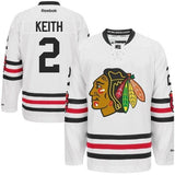 Mens Chicago Blackhawks Duncan Keith 2015 Winter Classic Premier Jersey - Pro Jersey Sports