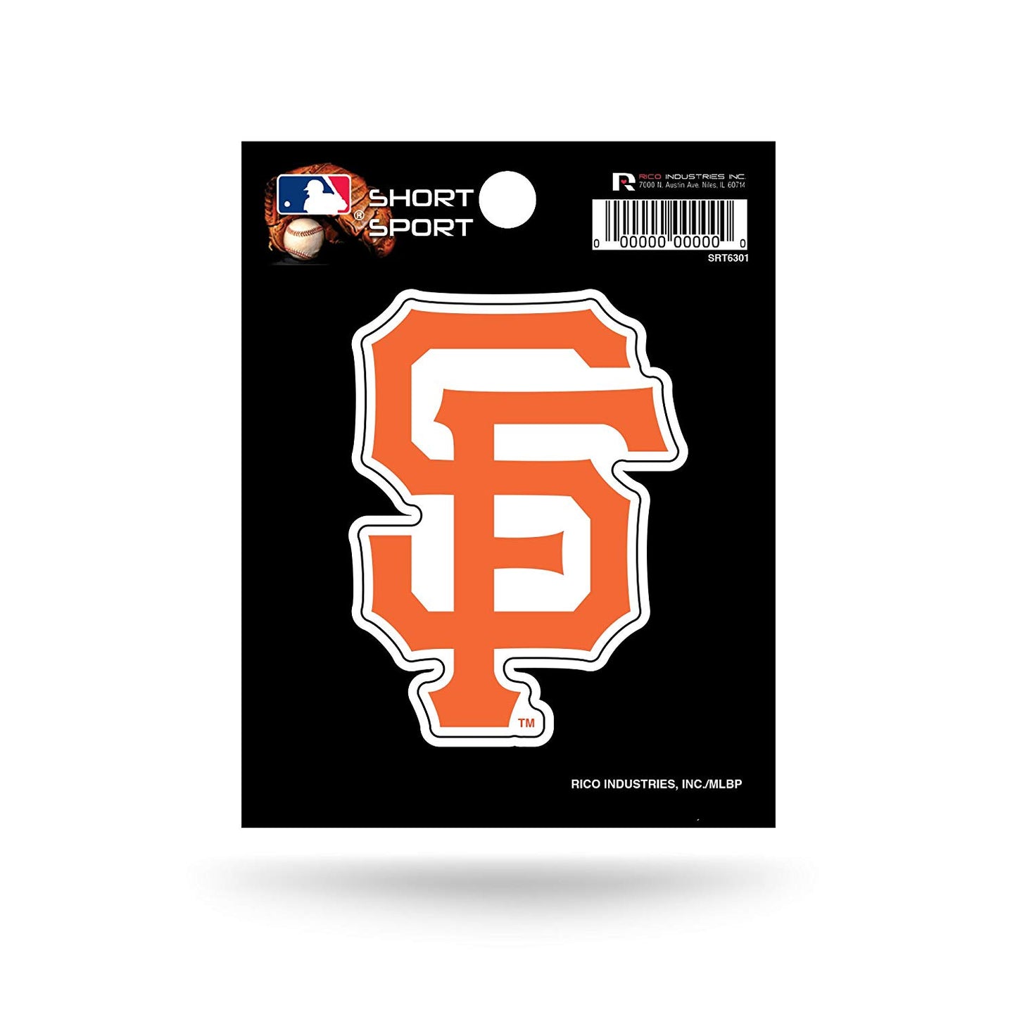 San Francisco Giants Rico MLB Short Sport Decal