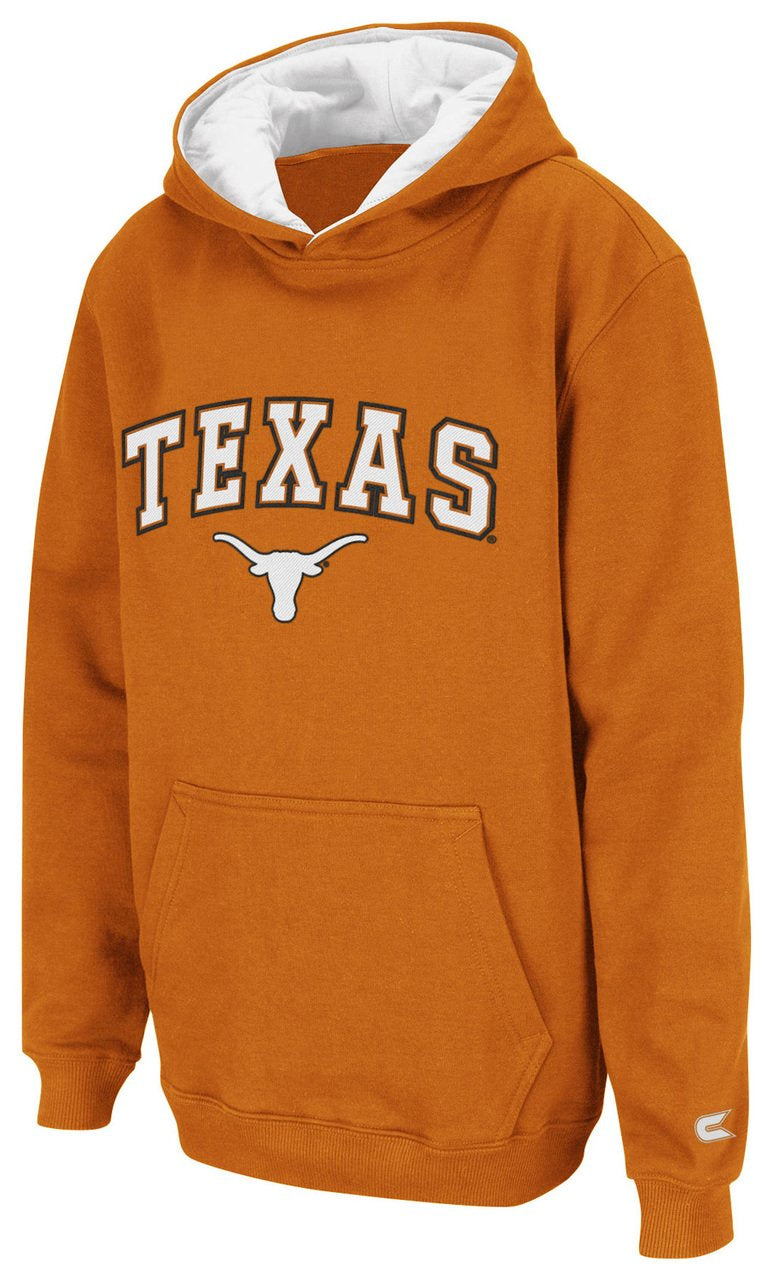 Texas Longhorns Youth Automatic Pullover Hooded Sweatshirt