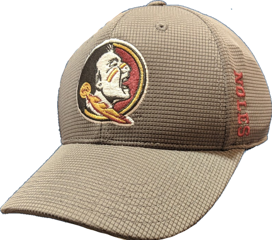 Florida State Seminoles NCAA TOW "Booster Plus" Memory Fit Flex Hat - Charcoal