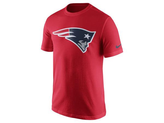 Mens New England Patriots Nike Red Essential Logo T-Shirt