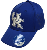 Kentucky Wildcats Blue NCAA TOW "Rails" One Fit Stretch Fit Performance Mesh Hat - Pro Jersey Sports