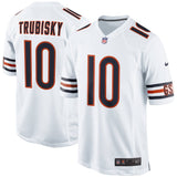 Men's Chicago Bears Mitchell Trubisky Nike White Game Jersey - Pro Jersey Sports