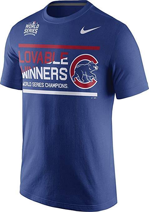 Men's Chicago Cubs 2016 World Series Champions Chicago Cubs "Lovable Winners" Royal T-Shirt - Pro Jersey Sports