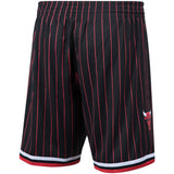 Men's Chicago Bulls Mitchell & Ness 1996-97 Black Hardwood Classics Swingman Shorts - Pro Jersey Sports