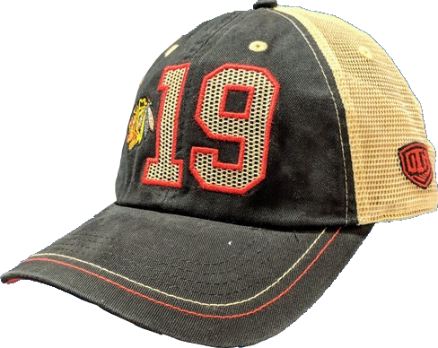 Chicago Blackhawks Jonathan Toews Trey Adjustable Meshback Old Time Hockey Hat