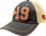 Chicago Blackhawks Jonathan Toews Trey Adjustable Meshback Old Time Hockey Hat - Pro Jersey Sports