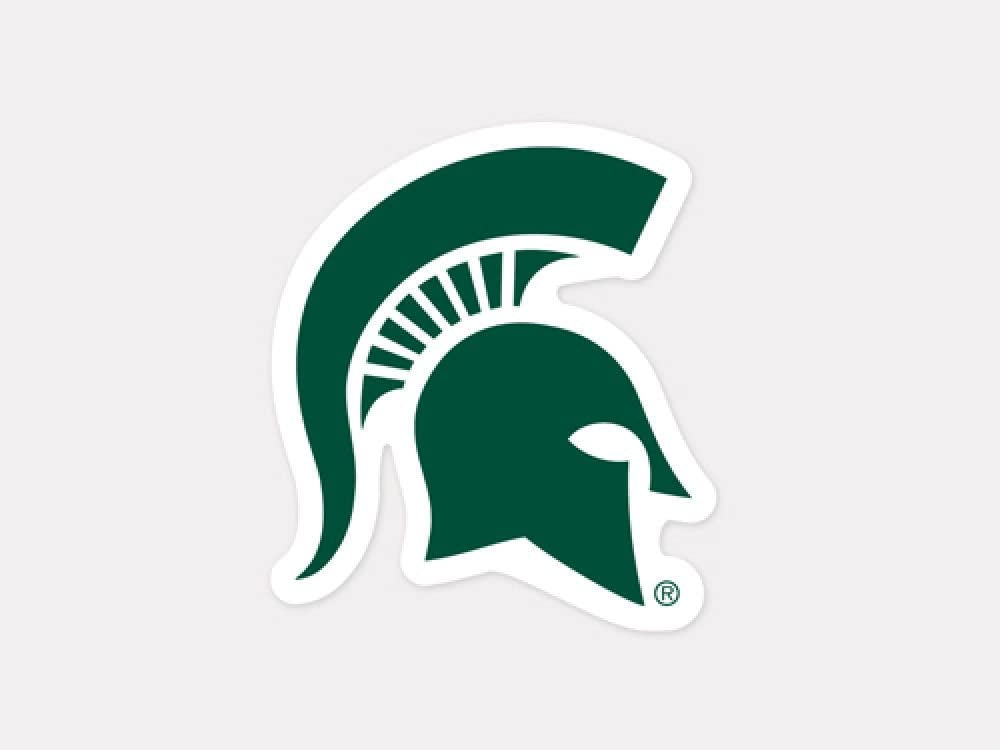 NCAA Michigan State University Perfect Cut Color Decal