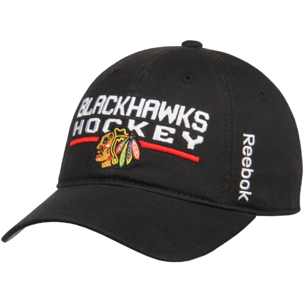 Youth NHL Chicago Blackhawks Locker Room Slouch Adjustable Hat