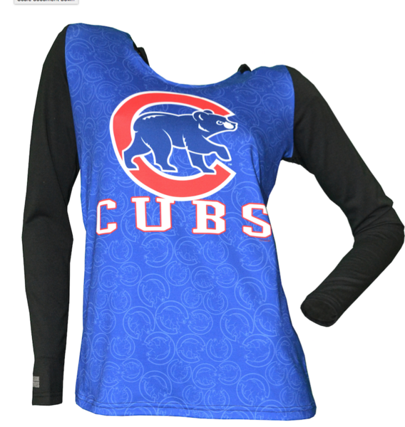 Women's Chicago Cubs Dynamic Hooded Top