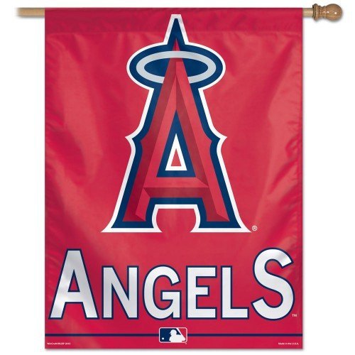 Los Angeles Angels of Anaheim Vertical Flag 27" x 37" - Pro Jersey Sports