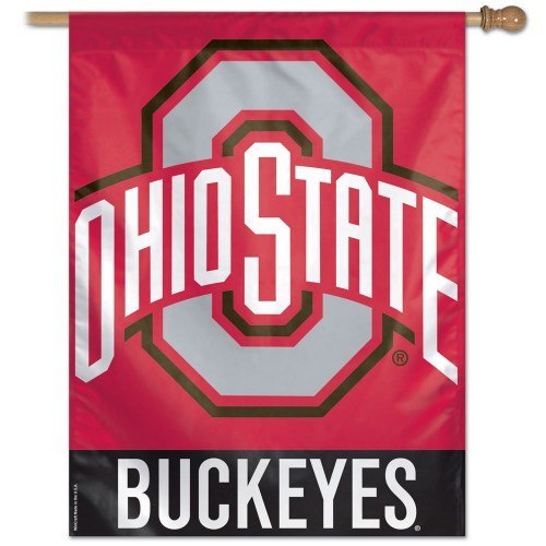 Ohio State Buckeyes Vertical Flag 27" x 37" - Pro Jersey Sports