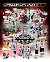 Chicago Blackhawks 2013 Stanley Cup Champions Limited Edition Numbered Composite Photo - Pro Jersey Sports