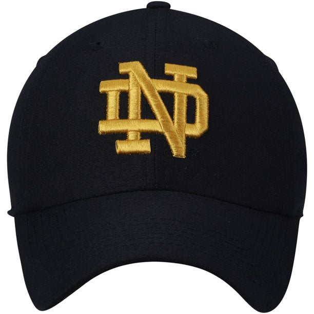 Men's Top of the World Navy Notre Dame Fighting Irish Staple Adjustable Hat