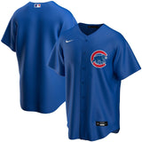 NIKE Men's Chicago Cubs Royal Blue Alternate Replica Blank Jersey - Pro Jersey Sports