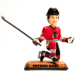 Chicago Blackhawks Patrick Kane Real Jersey Bobblehead - Pro Jersey Sports
